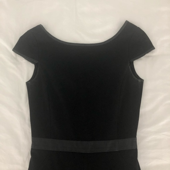 Club Monaco Leather Accent Dress - Picture 5 of 7